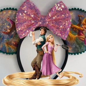 Rapunzel & Flynn Rider Inspired Mouse Ears/Tangled