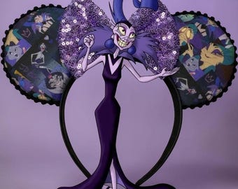 Yzma Inspired Mouse Ears | Emperor's New Groove Villain Headband
