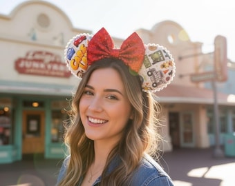 Mouse Ears | Handmade Cars Land Mouse Ears: Lightning McQueen & Mater