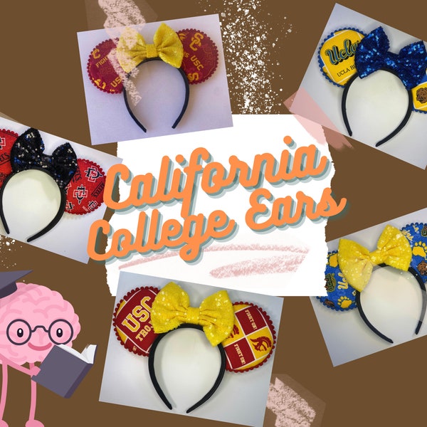 CALIFORNIA Colleges/Universities/Mouse Ears/Southern California