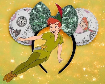 Mouse Ears | Peter Pan Inspired Mouse Ears/Lost Boys/Nana/Tinkerbell/Wendy