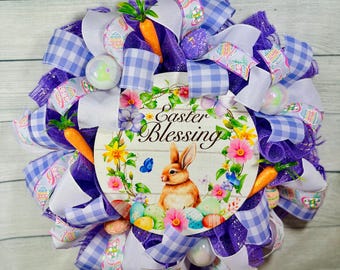 Easter Blessings Wreath