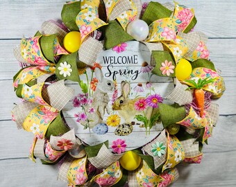 Welcome Spring Wreath