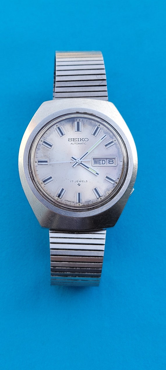 Stunning Vintage Seiko 6109-8029 17 Jewels Automatic Stainless - Etsy