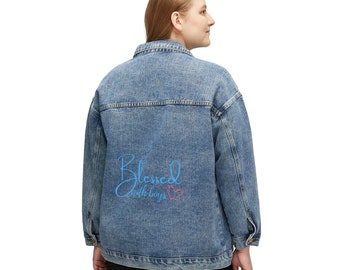 Blessed by Boys Women's Denim Jacket