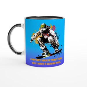Get Ready to Hit the Slopes with Our Snowboarder Mug: Fuel Your Passion Every Morning!