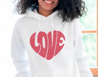 Love Hoodie, Valentine's Hoodie, Valentine's Day pullover, Teacher Valentine's shirt, Teacher Valentine's hoodie, Valentine's Day sweatshirt