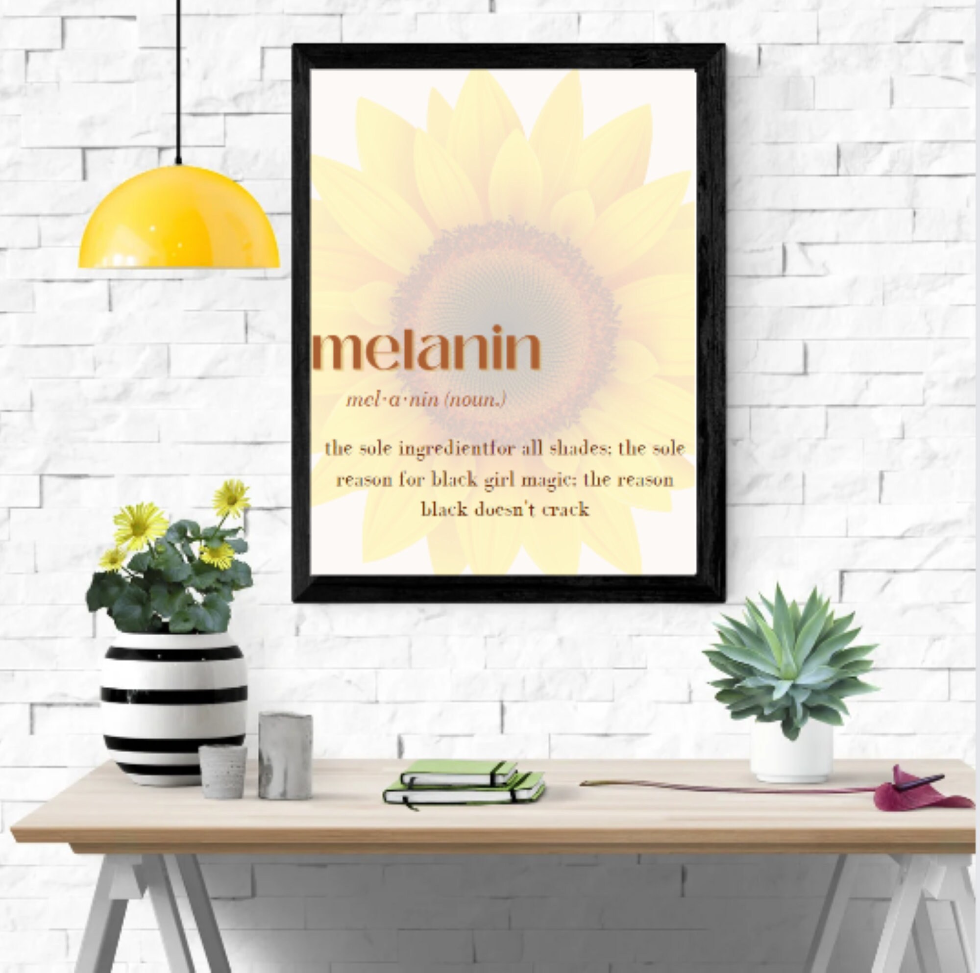 Melanin Definition Melanin Print Black Empowerment Art Black Definition ...