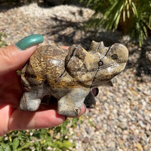 Picture Jasper or Shell Jasper Crystal Elephant Carving/Elephant Carving/Elephant Collection