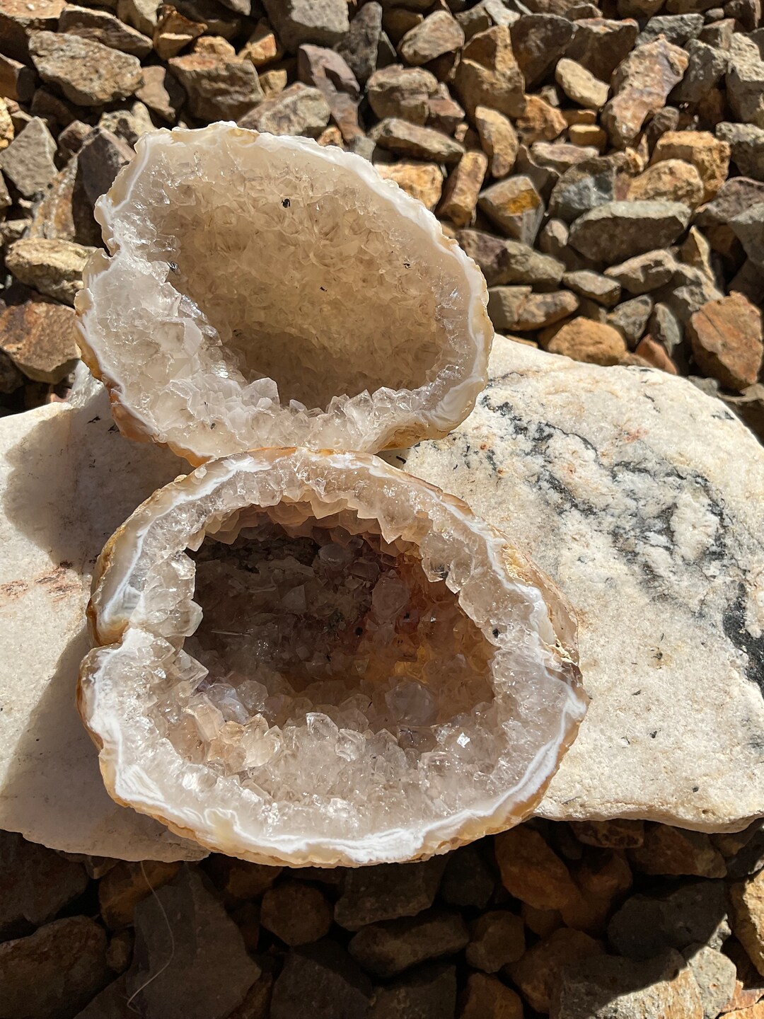 Agate Brazilian Geode/ Crystal Geode - Etsy