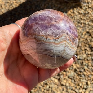 Amethyst Crazy Lace Agate Crystal Sphere/Amethyst Crazy Lace Agate Agate Home Decor