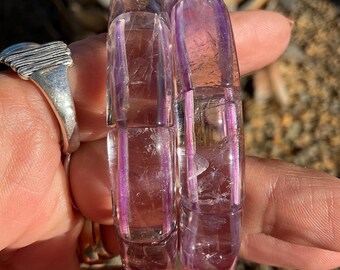 Ametrine Bangle Bracelet/Ametrine Jewelry/Ultra High Quality Ametrine