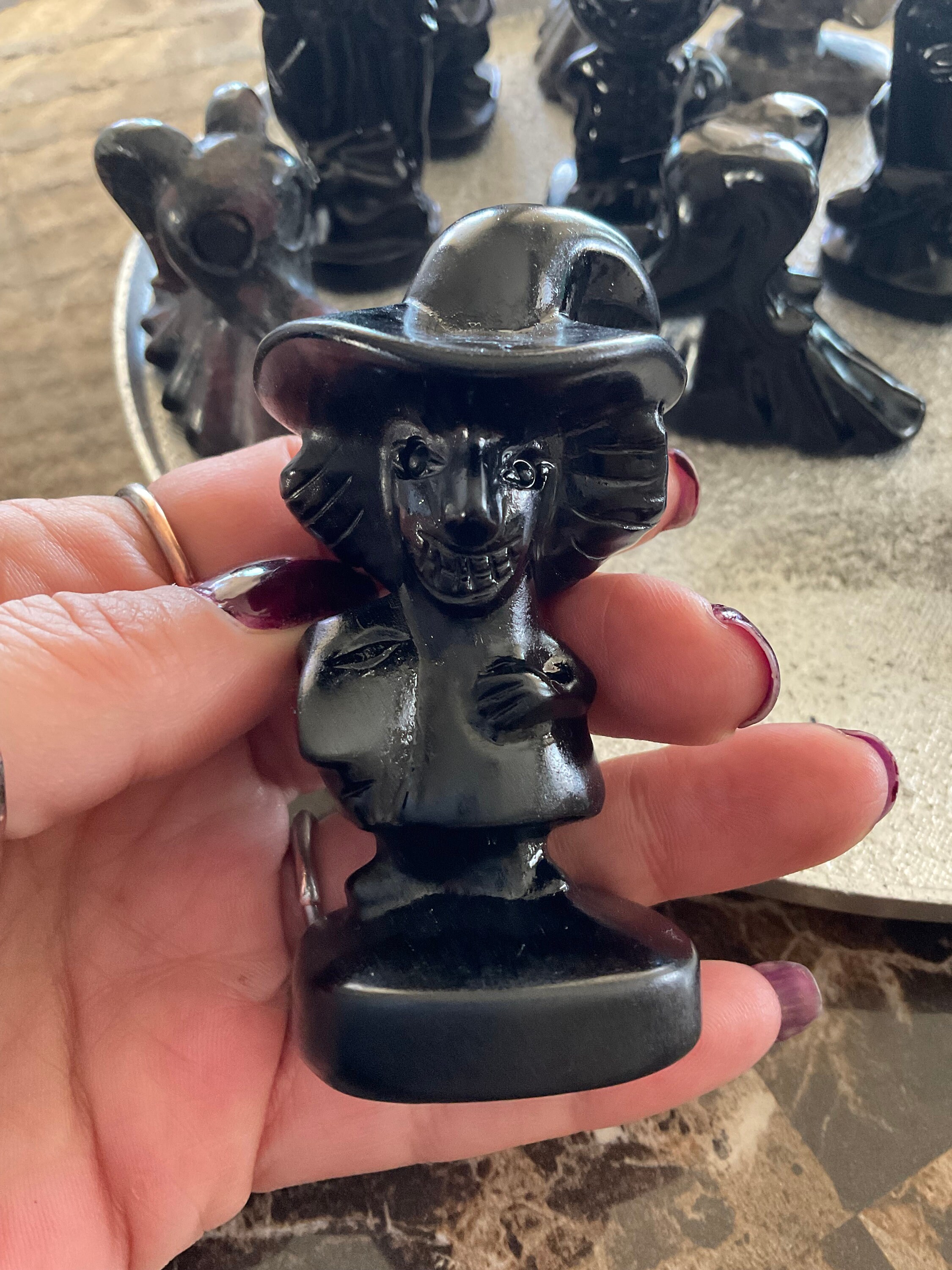 Nightmare Before Christmas Characters /crystal Carvings