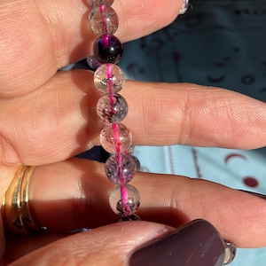 Ultra High Quality Super Seven Beaded Crystal Bracelet/AAA Grade Super Seven Bracelet