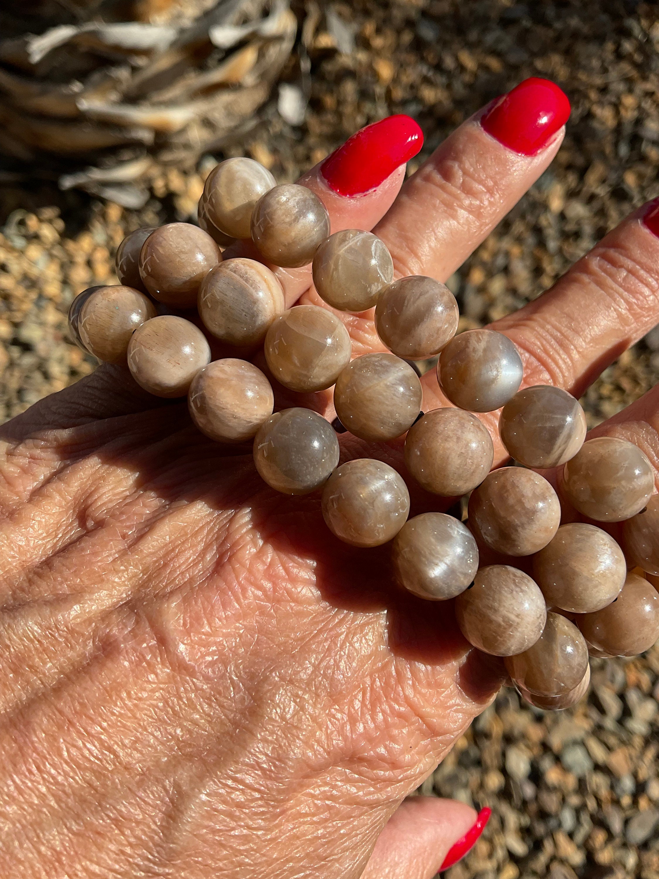 moonstone✨ブレスレットB26111 Moonstone Backbone Crystal Bracelet/crystal Jewelry Gift - Etsy