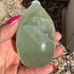 Green Fluorite Waterdrop/Crystal Gift/Housewarming Gift