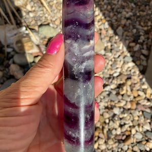 Rainbow Fluorite Core Tower/Crystal Gift/Housewarming Gift