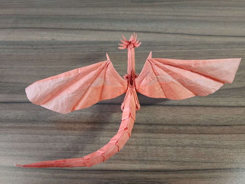 Origami Ancient Dragon Etsy