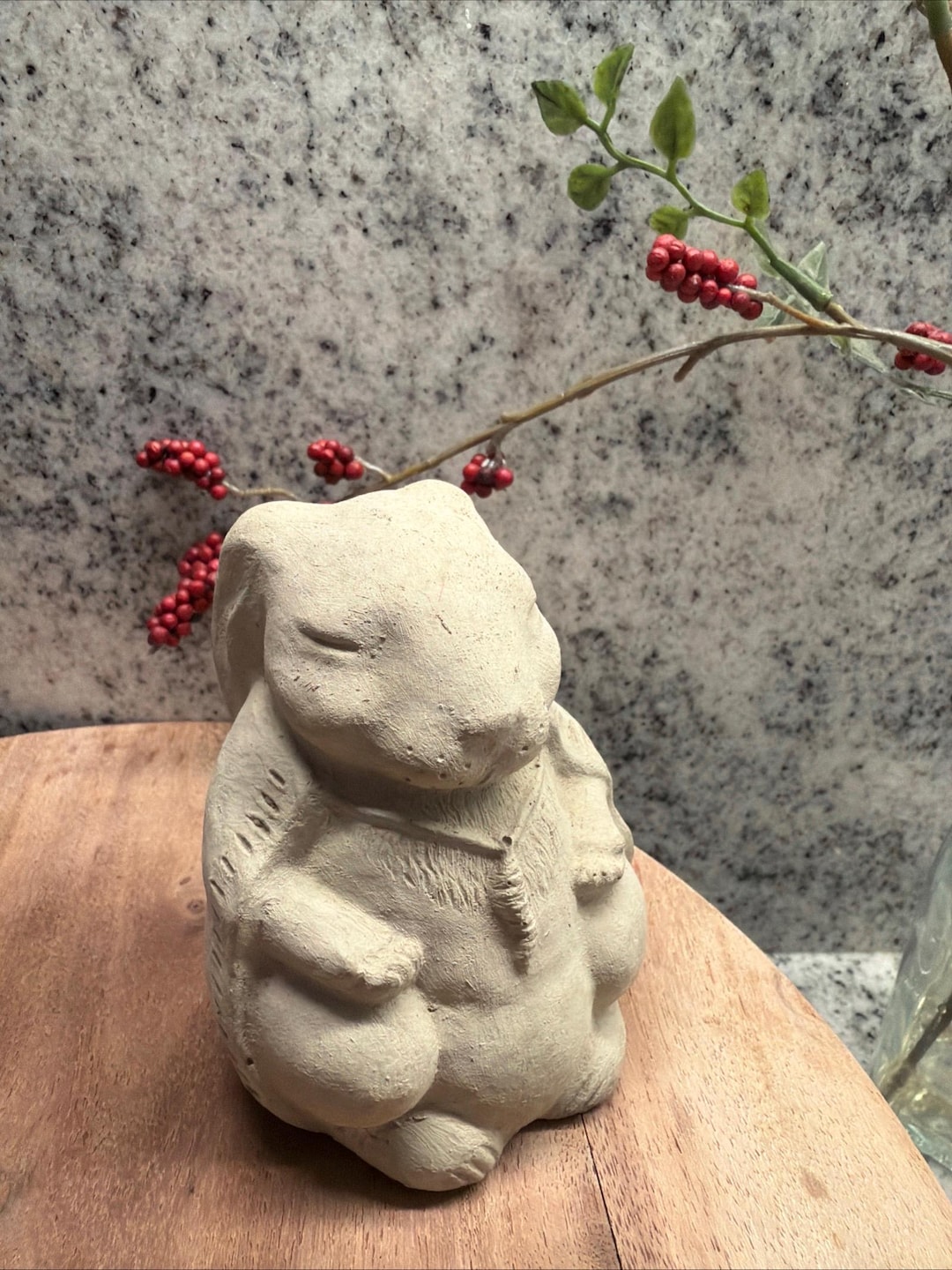 Pyrite Rabbit Meditating Rabbit Sculpture Produced by Designer Stone Inc - Etsy