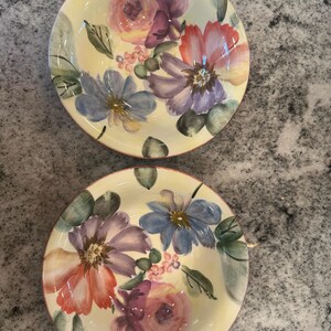 Pfaltzgraff Blumenmarkt 22 cm Suppenschalen 2er-Set