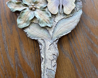 Lustro z żywicy w kształcie motyla, 10 cali