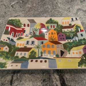 Pier 1 Villa del Sol Stort Rektangulärt Serveringsfat 40 x 30 cm Medelhavsstil