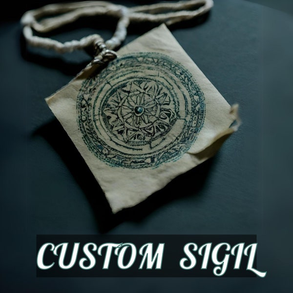 Custom Sigil - Personalized Sigils - Protection - Black Magic - White Magic