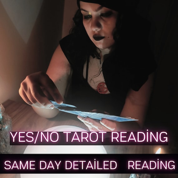 5 Question Yes / No Tarot Reading , Same Day Delivery , Fortune Telling , Reading With Tarot Cards , Future Insights