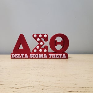 Delta Sigma Theta  Desk Plate