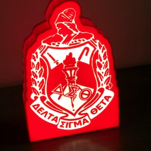 Lightbox LED Delta Sigma Theta Shield