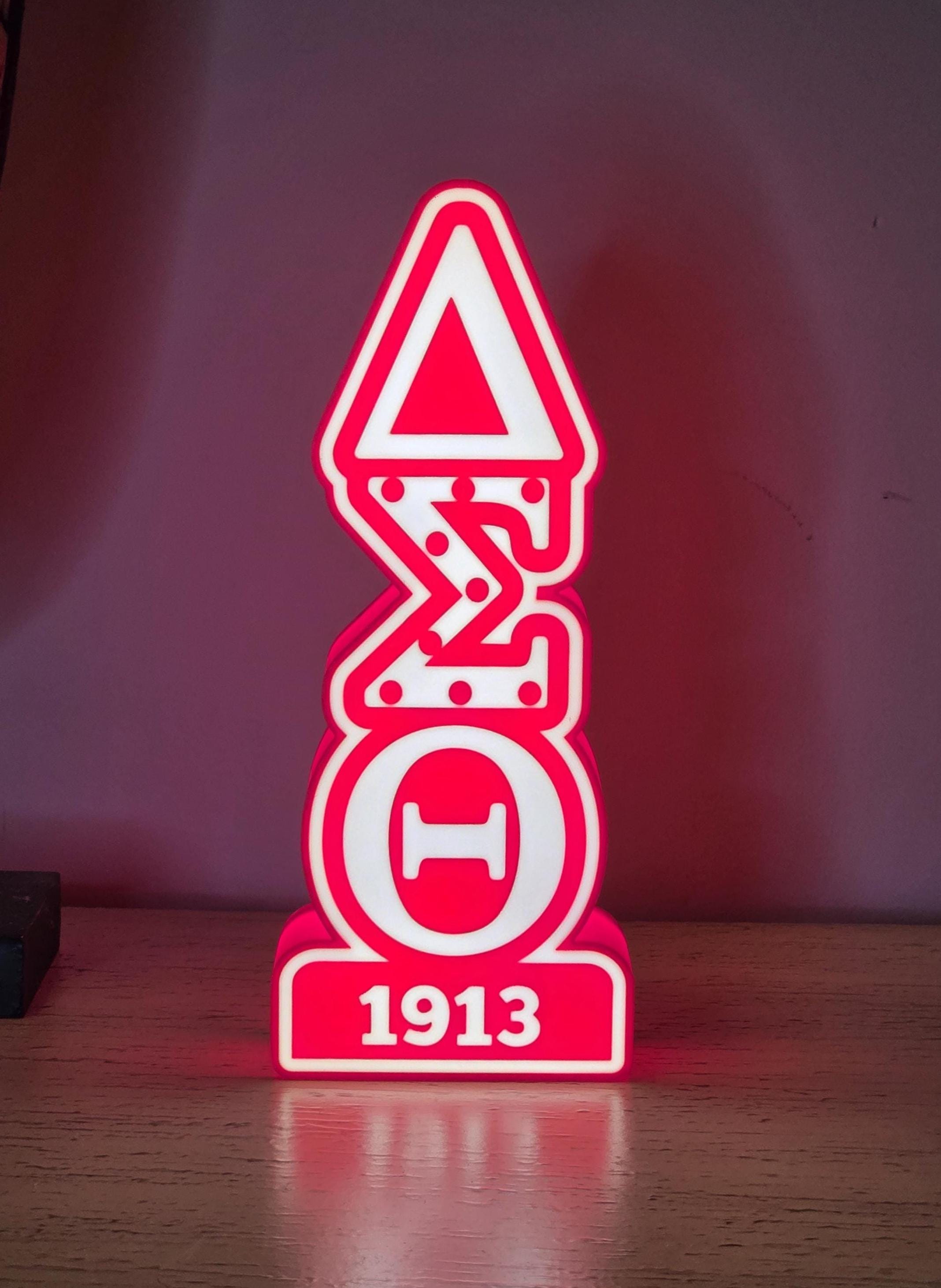 Delta Sigma Theta LED Lightbox - Etsy