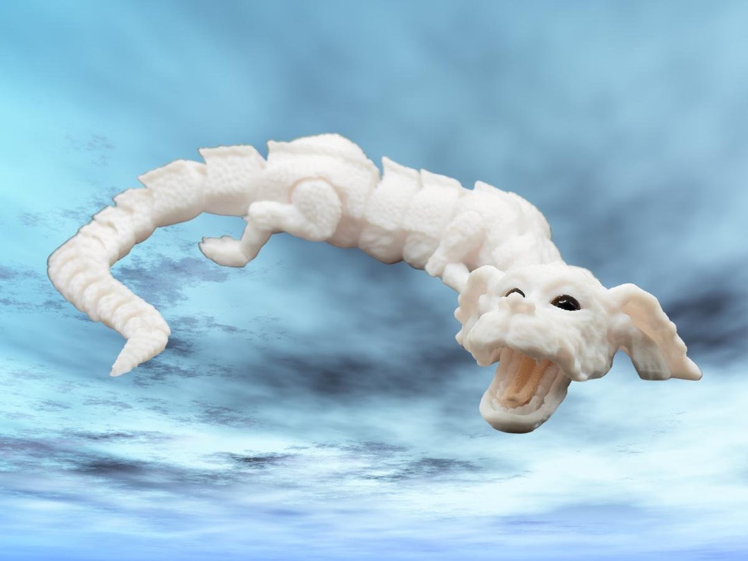 Articulated Falkor the Luck Dragon From the 80s Classic the Neverending