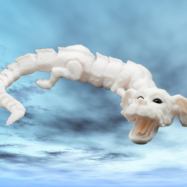 Articulated Falkor the Luck Dragon from the 80’s classic The NeverEnding Story.