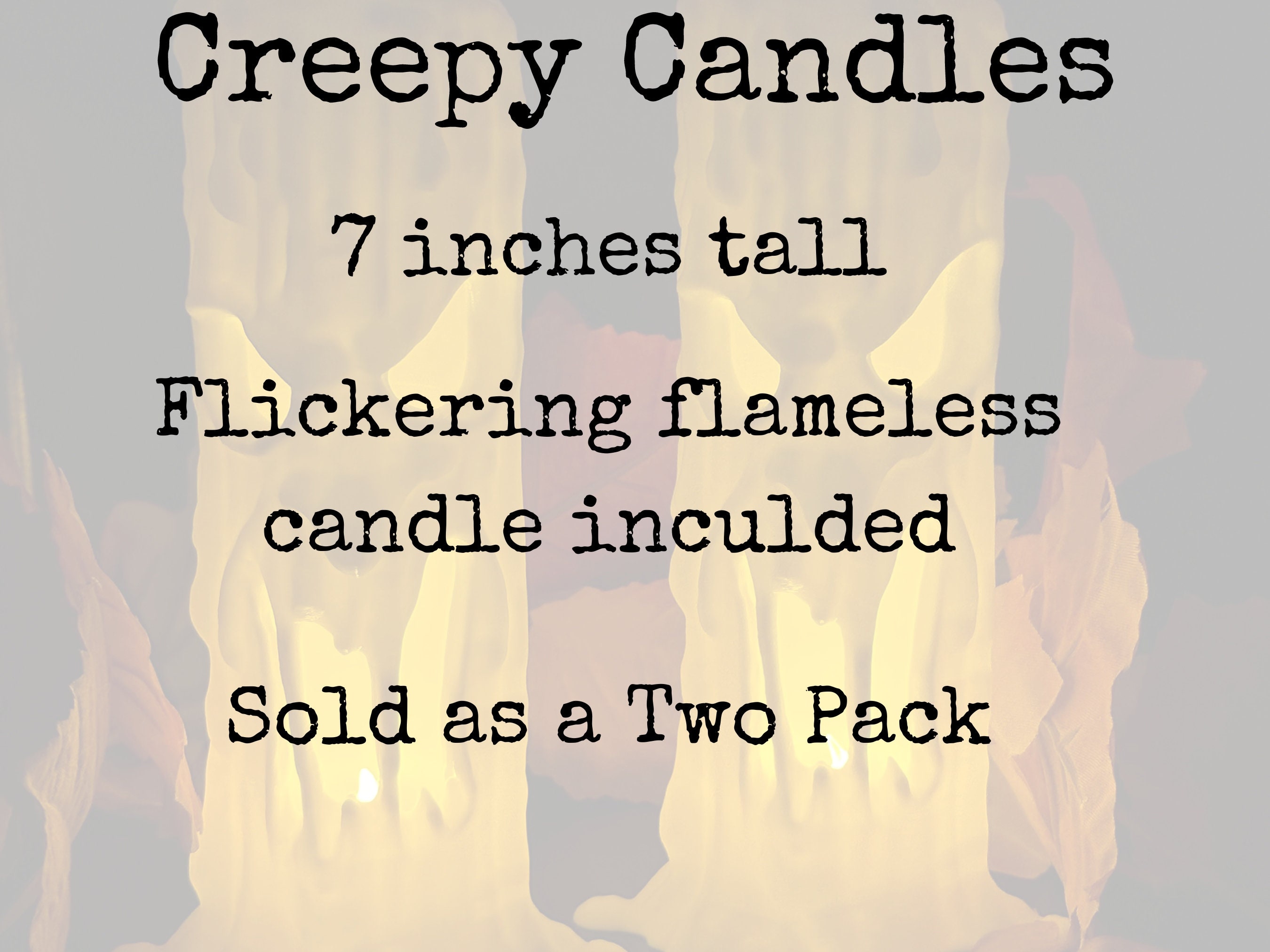 Creepy Candles (2 Pack)