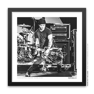 Tim Armstrong / Rancid (Live) - Photo Print, Music Photography, Music Poster, Punk Photo, Custom Poster, Wall Decor