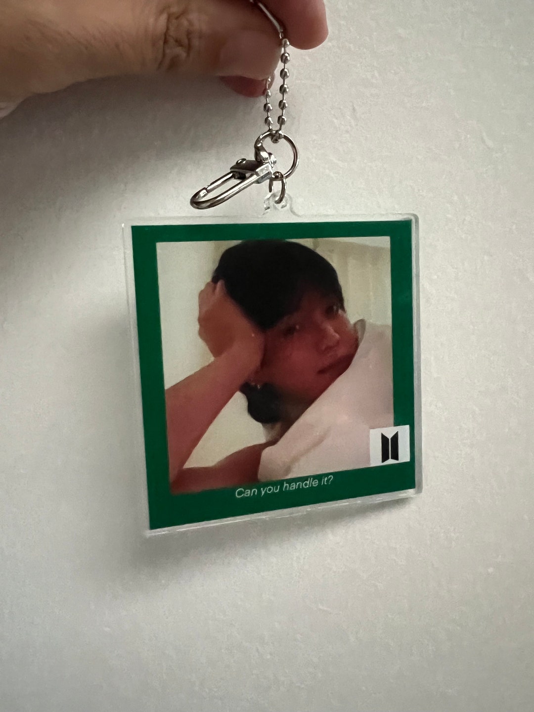 Vlive Series JK Bts Keychain Photo Keychain BTS Vlive Etsy