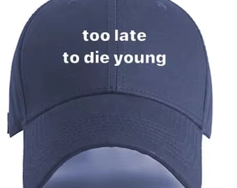 RM ナムジュン BTS ベースボールキャップ - 帽子 - RM Too Late To Die