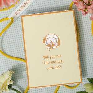 BTS BT21 Kpop Digital Chimmy Wallpaper Digitales Papier Schreibwaren Goodnotes Journal BTS Stationery Notebook Geschenk Jimin Wall art Postkartenbonus