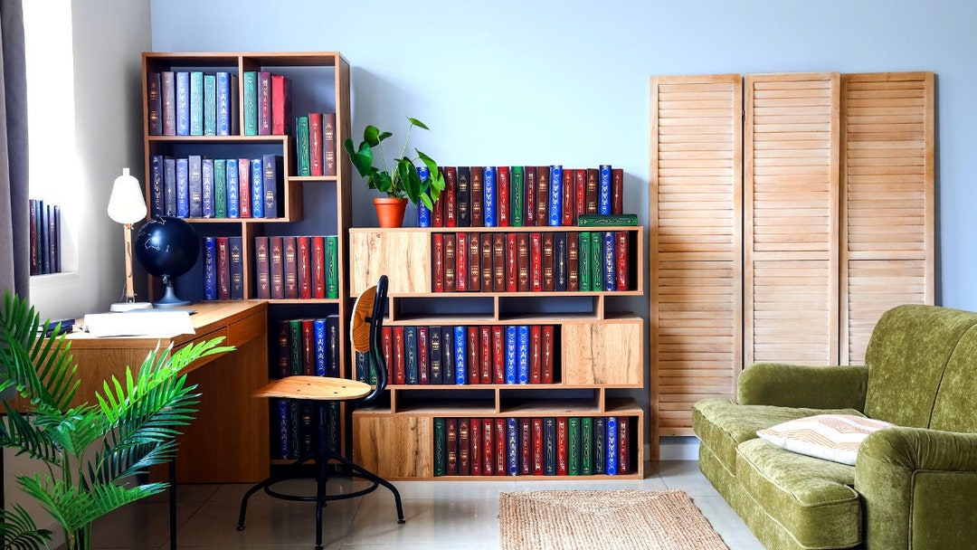 Bookcase Zoom Virtual Backgrounds Backdrop Office Background Microsoft