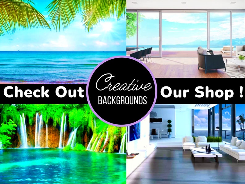 Animated Virtual Background Zoom Background Video Loop Stream Etsy