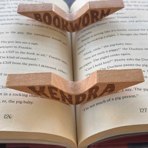Thumb Book Holder Thumb Page Holder Book Page Reader Gift for Reading Lover Thumb Ring Hold Book Open When Reading Personalized Customized