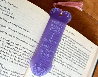 Smut Bookmark Funny Bookmark Book Accessory Bookish Gift Spicy Bookmark Is That Smut Booktok Merch Bookish Humor Is That Smut? Bookmark