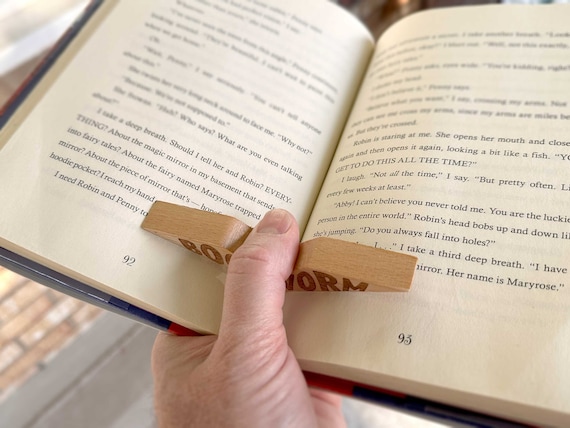 Thumb Book Holder Thumb Page Holder Book Page Reader Gift for Reading Lover Thumb Ring Hold Book Open When Reading Personalized Customized