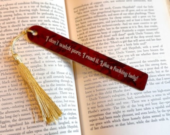 Smut Bookmark Funny Bookmark Book Accessory Bookish Gift Spicy Bookmark Is That Smut Booktok Merch Bookish Humor Is That Smut? Bookmark