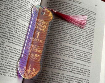 Smut Bookmark Funny Bookmark Book Accessory Bookish Gift Spicy Bookmark Is That Smut Booktok Merch Bookish Humor Is That Smut? Bookmark