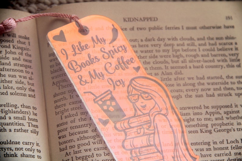 Spicy Book Reader Gift Spicy Reader of Smut Iced Coffee I like my Books Spicy and My Coffee Icy Romance Book Lover Enemies To Lovers Booktok
