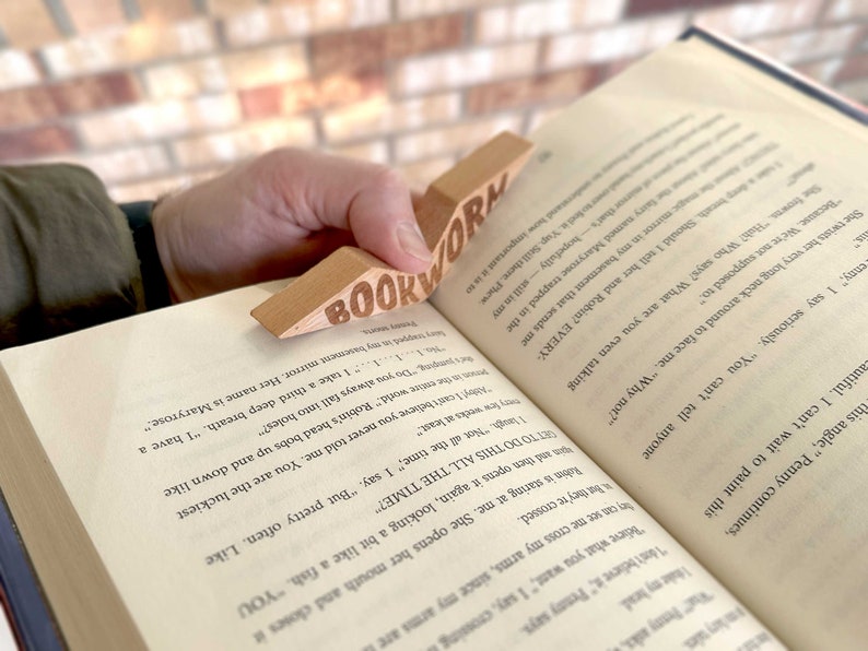 Thumb Book Holder Thumb Page Holder Book Page Reader Gift for Reading Lover Thumb Ring Hold Book Open When Reading Personalized Customized