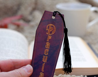 Dracula Bookmark Bram Stoker Fan Gift for Dracula Fans of Horror Gift For Horror Lovers of Classic Book Gift for Vampire Story Lovers Scary