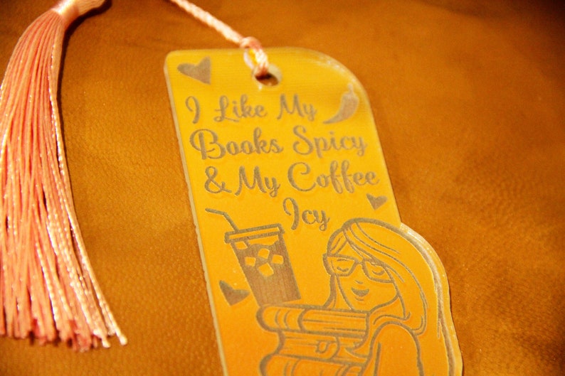 Spicy Book Reader Gift Spicy Reader of Smut Iced Coffee I like my Books Spicy and My Coffee Icy Romance Book Lover Enemies To Lovers Booktok