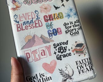 Printable Kindle Paperwhite back case christian design